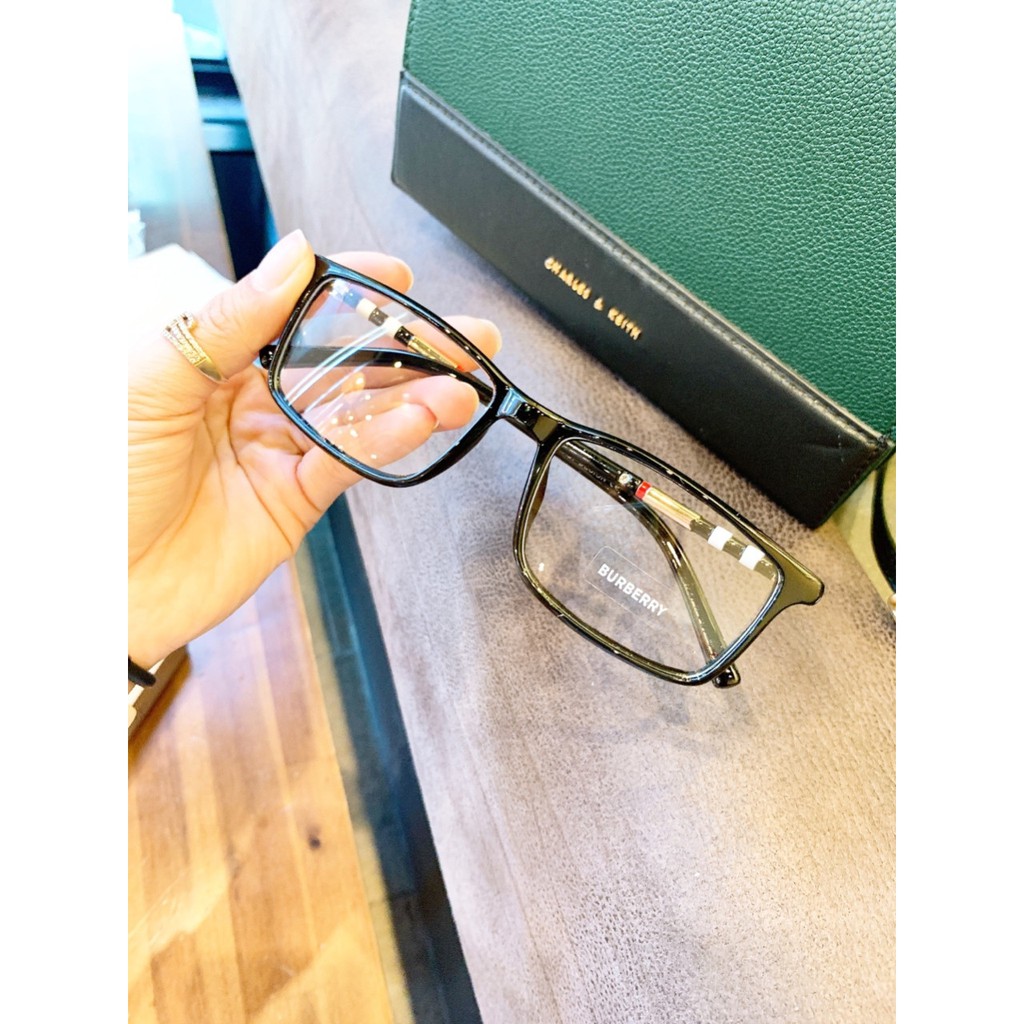 Gọng kính cận vuông A1011 kèm sẳn tròng 0 độ chống ánh sáng xanh phù hợp mặt tròn, bầu phù hợp mang đi học đi làm | BigBuy360 - bigbuy360.vn