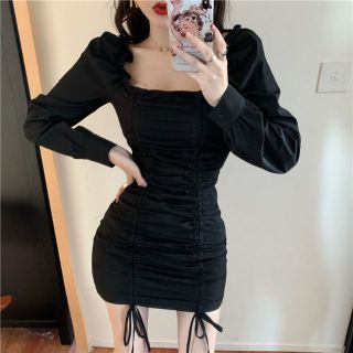 [ ORDER TAOBAO] Váy Body Dây Rút