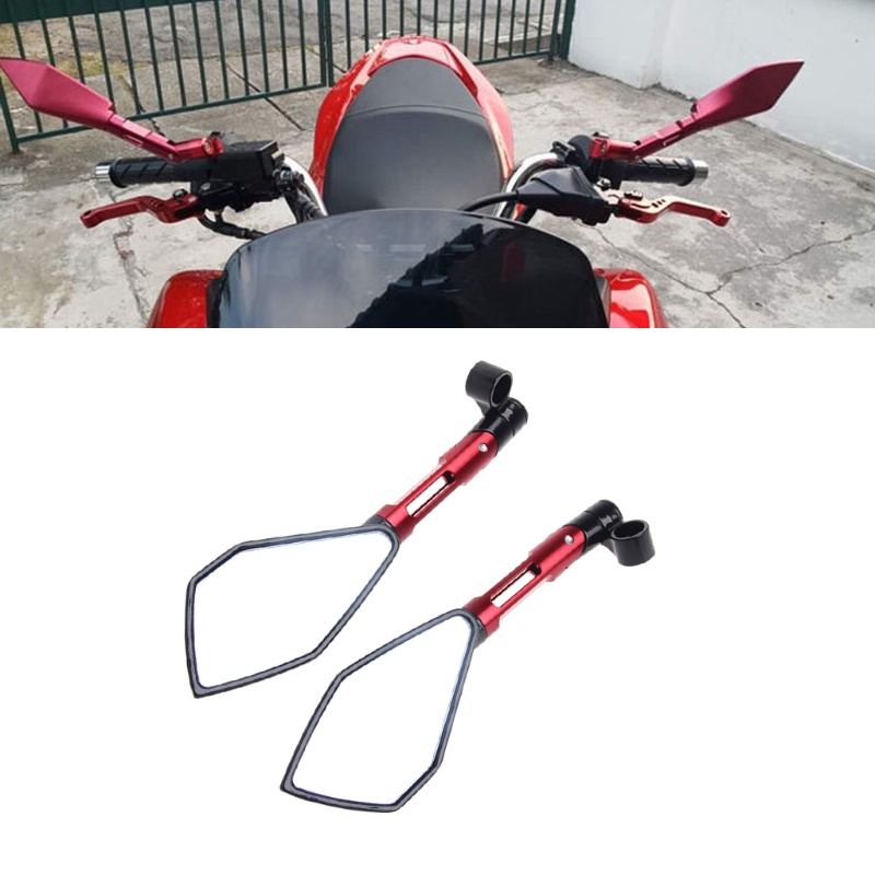 Gương Chiếu Hậu Góc Rộng Tùy Chỉnh Tiện Dụng Cho Xe Đạp / Mô Tô