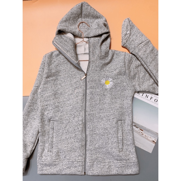 Áo Khoác Nữ Chống Nắng Toàn Thân Thêu Hoa Cúc tp [NewUnisex]