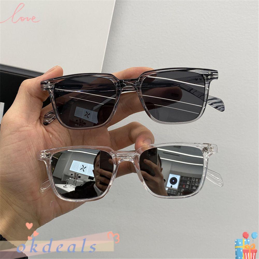 Kính Mát Gọng Vuông Phong Cách Cổ Điển Cho Nam Và Nữ