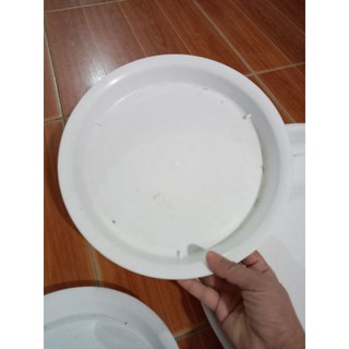 Đĩa lót chậu trồng cây nhựa phi 27cm