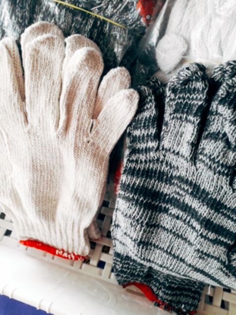 Găng tay len lao động