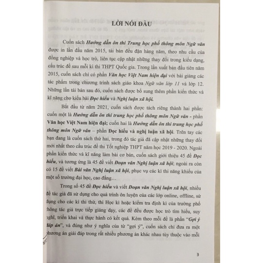 Sách - Hướng dẫn ôn thi THPT môn ngữ văn
