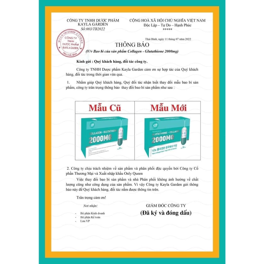 Viên Uống Trắng Da Glutathione 2000mg (Sỷ), viên uống glutathione 2000mg giúp sạch nám, trắng da bật tông