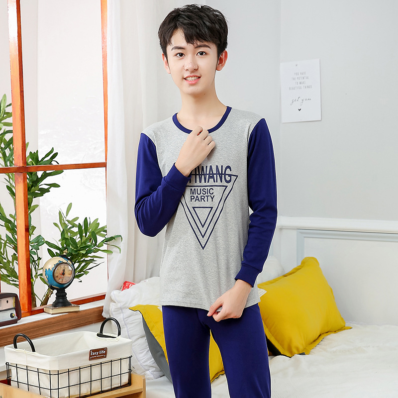 Bộ Đồ Ngủ Cotton 4 Món Họa Tiết Hoạt Hình Đáng Yêu Cho Bé