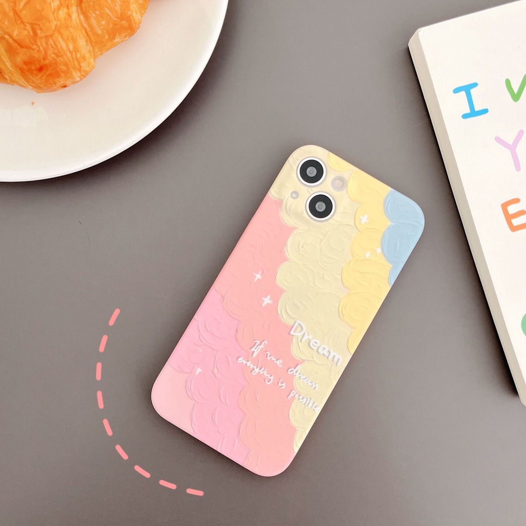 Ốp lưng iphone 11 ProMax Sơn dầu phù hợp với 13 Promax 11 pro max xs max 11 IPHONECARE MS06