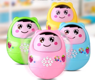 Lật đật phát nhạc phát sáng cho bé