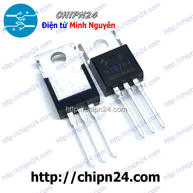 [2 CON] MOSFET HY3704 TO-220 176A 40V (Kênh N) (HY3704P 3704)