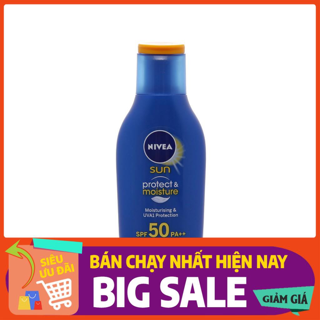 Sữa chống nắng và dưỡng ẩm da toàn thân Nivea SPF 50/PA++ 50ml