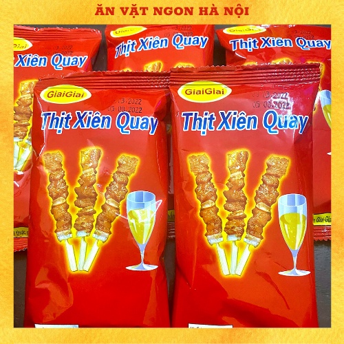 10 Bim Bim Thịt Xiên Quay Giai Giai Đồ Ăn Vặt Cổng Trường Ngon Đồ Ăn Vặt Cho Người Lớn Trẻ Em Bim Bim Ngon