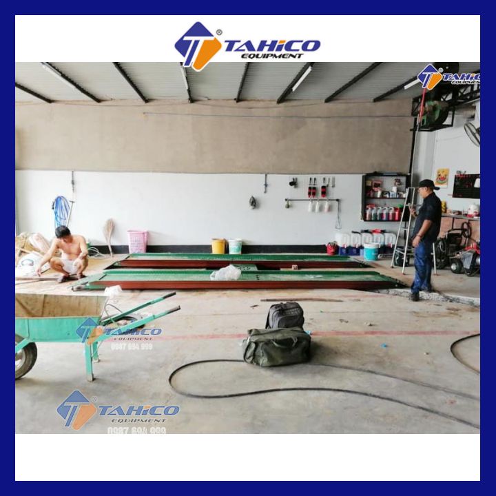 Cầu nâng 1 trụ rửa xe ô tô Việt Nam lắp nổi - bảo hành 2 năm - Tahico