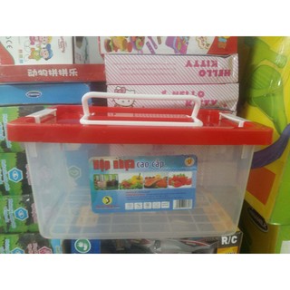 Combo 3 hộp nhựa có quai xách 5.5 lít