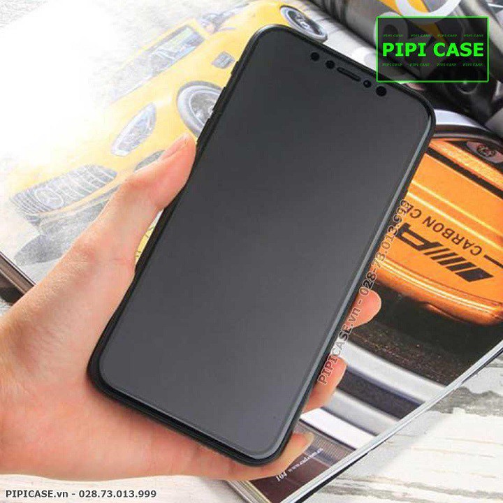 KÍNH CƯỜNG LỰC IPHONE X/XS/11 Pro - CHỐNG VÂN TAY - NHÁM -full màn AG