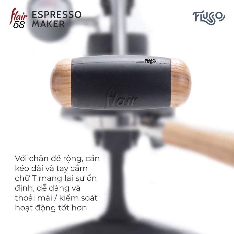 Máy pha cà phê espresso - Flair 58 lever espresso