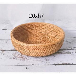 Bát mây đựng rau củ quả (bộ 3 bát)