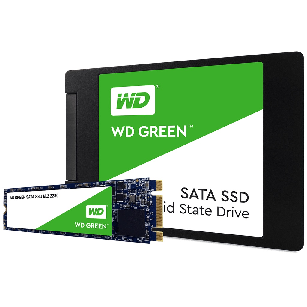 Ổ cứng SSD Western Digital Green M.2 2280 Sata 480GB WDS480G2G0B - Hàng Chính Hãng