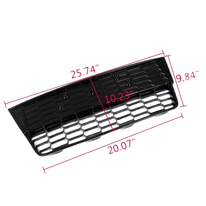 Car Honeycomb Mesh Front Lower Center Grille Grill for Ford Focus S/SE 2012 2013 2014