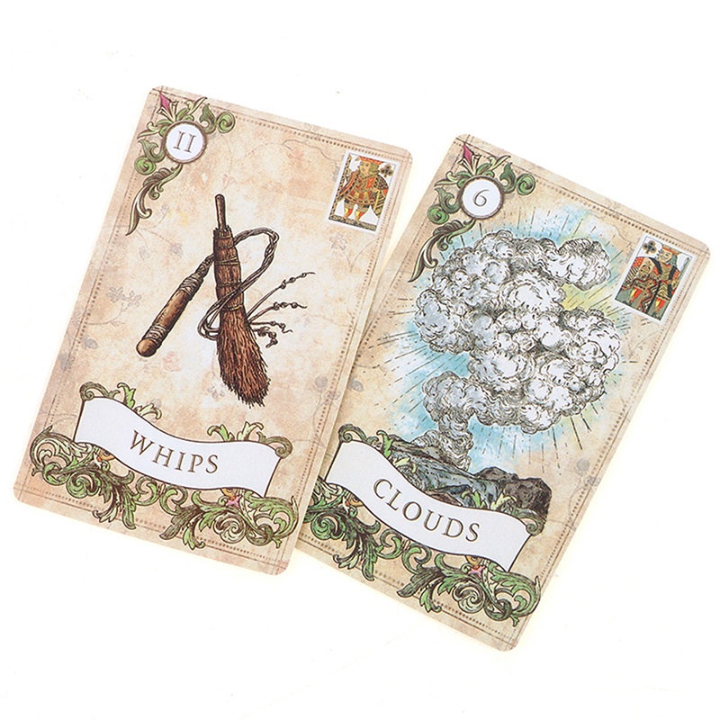 Thẻ Trò Chơi Lenormand Vui Nhộn