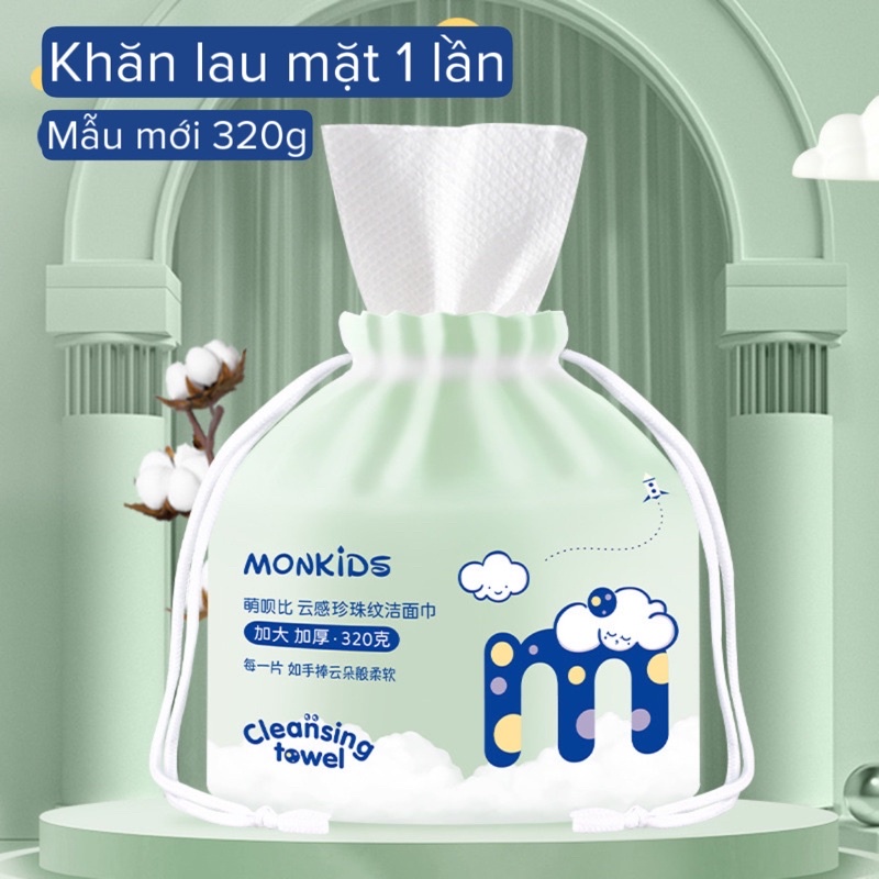 Khăn lau mặt khô , khăn tẩy trang đa năng dùng 1 lần