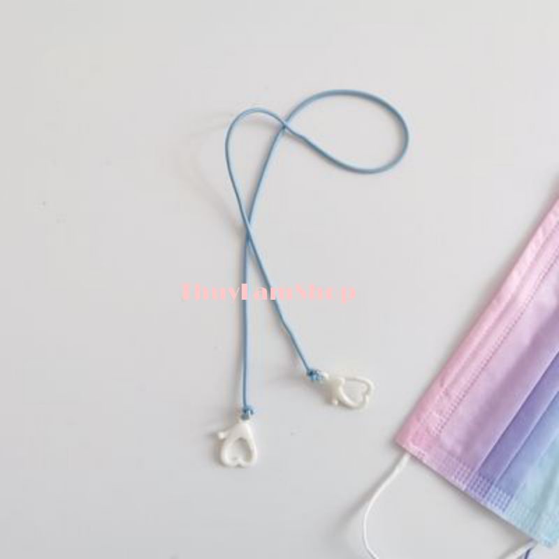 Dây đeo trang trí khẩu trang, kính mắt chống rơi trượt style kiểu Hàn tiện lơi thồi trang