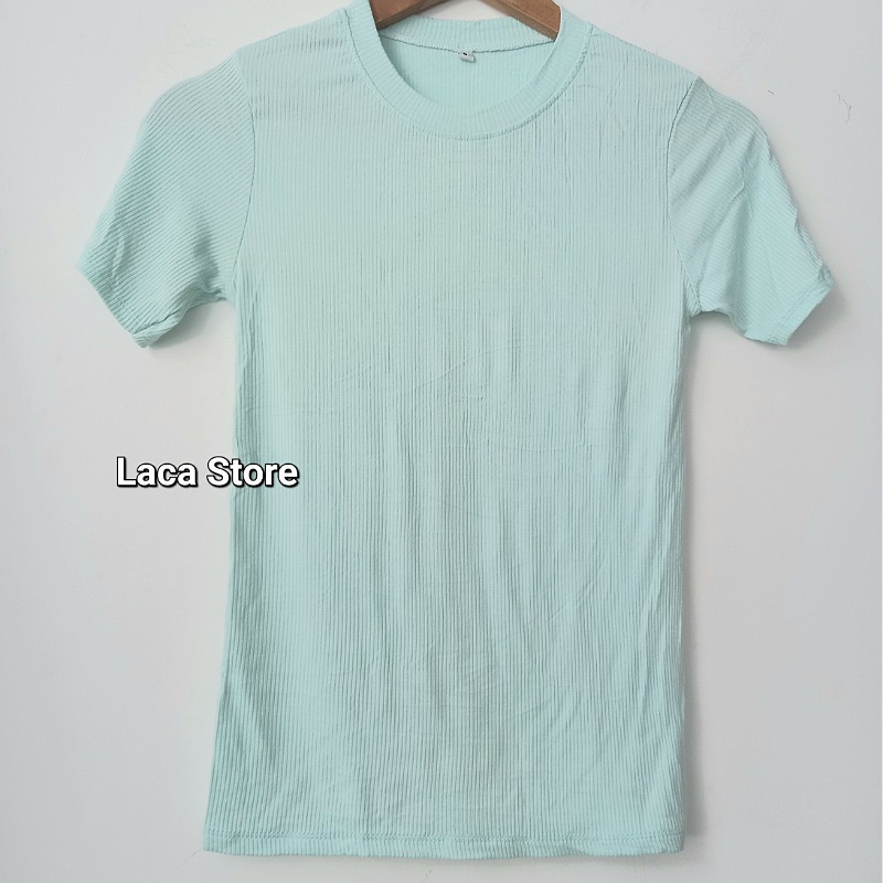 Áo Thun Trơn Nữ Ôm bODY Cổ Tròn - Rere.Store [FREESHIP] - Áo phông trơn nữ cổ tròn F16-1