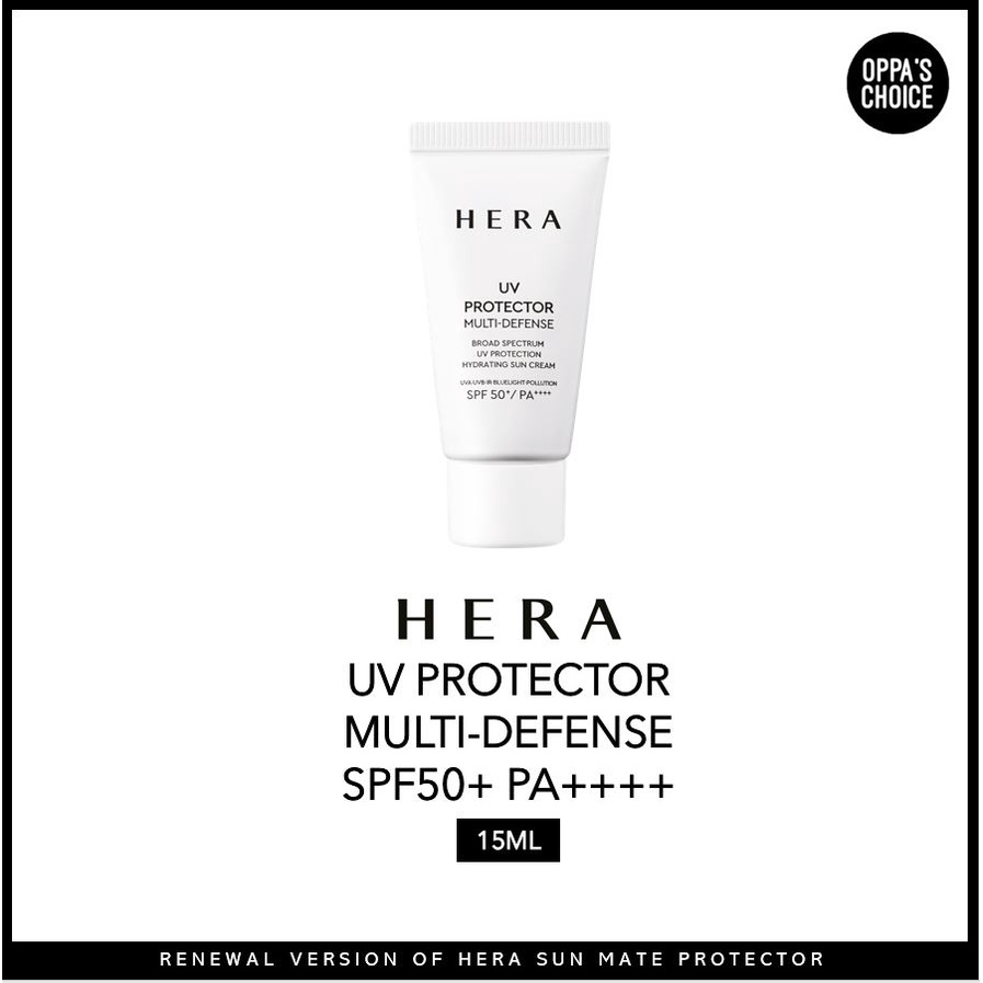 HERA KEM CHỐNG NẮNG UV PROTECTOR MULTI-DEFENSE SPF50+ PA++++ 15ml
