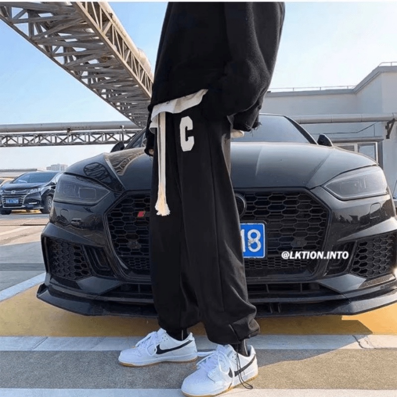 Quần ống rộng Lưng Thun Thời Trang Hàn Quốc Chất Lượng Cao Size M-3XL