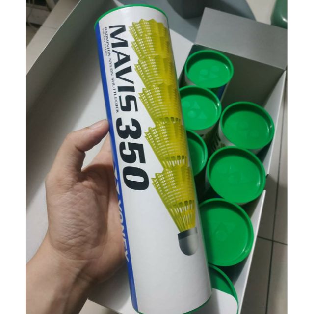 Quả cầu lông nhựa yonex Mavis 350 (Hộp 6 quả) Chính hãng