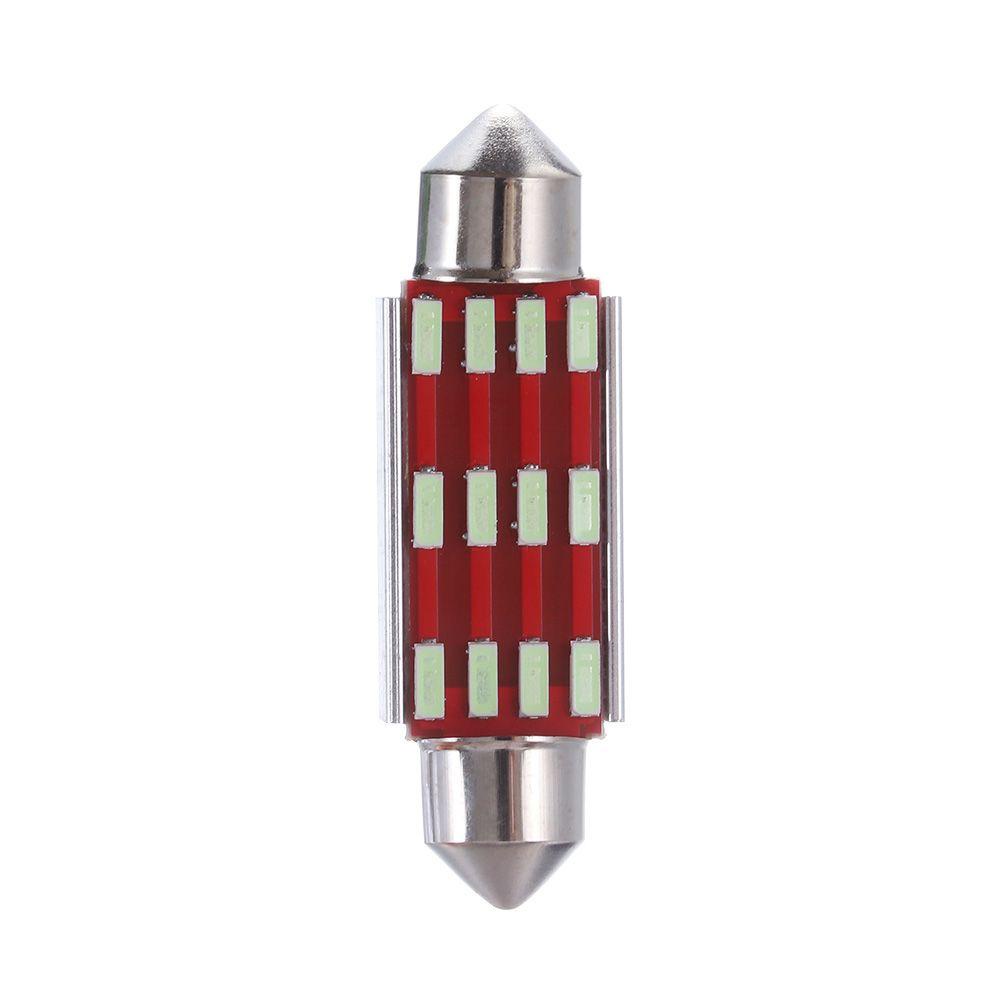 MYRONGVN 1 Bóng Đèn LED DC12V 31mm 36mm 39mm 41mm Không Lỗi Cho Xe Hơi