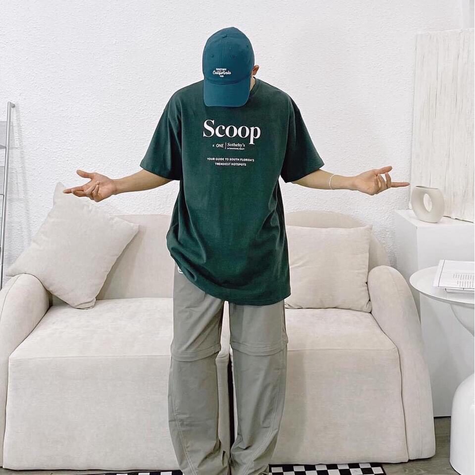 [RẺ VÔ ĐỊCH] Áo Thun 3158 Scoop Unisex Phông form rộng tay lỡ oversize in hình vintage, pull hàn quốc Ulzzang | BigBuy360 - bigbuy360.vn