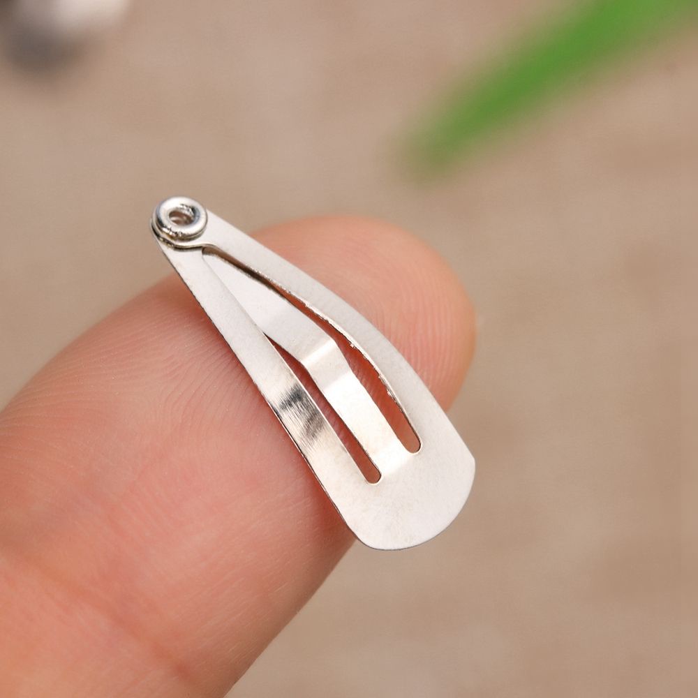 Set 10/ 20 kẹp tóc búp bê mini 2cm*0.8cm dùng trang trí diy