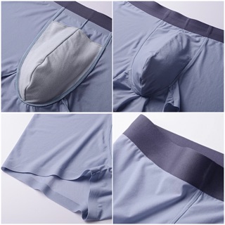 Quần Lót Nam Boxer Lụa Lạnh Cao Cấp Siêu Mỏng