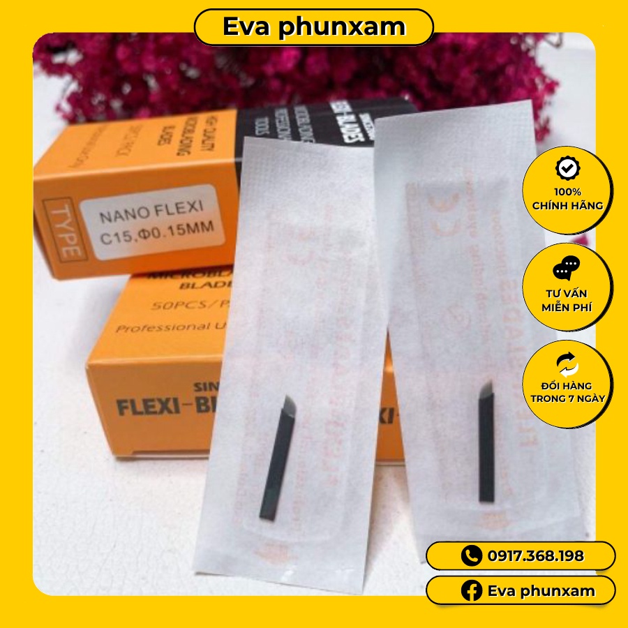 Lưỡi Dao Điêu Khắc Chân Mày Cao Cấp FLEXI BLADE [ Loại Tốt]