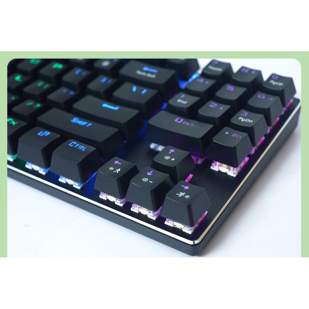 BÀN PHÍM CƠ ZERO METOO Z56 LED RAINBOW (TKL CÓ NUMBLOCK) Chopper Gaming Gear