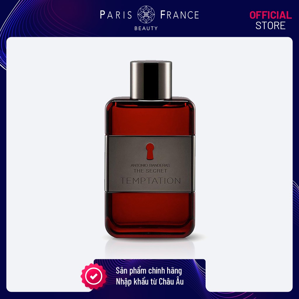 Paris France Beauty - Nước Hoa Nam Antonio Banderas The Secret Temptation EDT 50ml