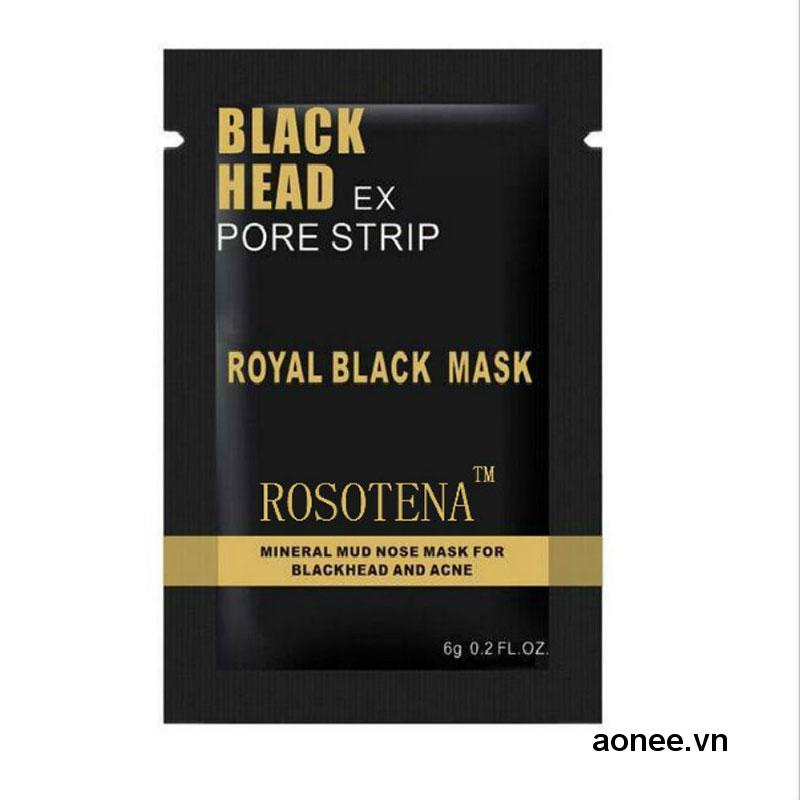 ✨✨Mặt nạ lột mụn đầu đen mũi ROSOTENA chiết xuất bùn khoáng se khít lỗ