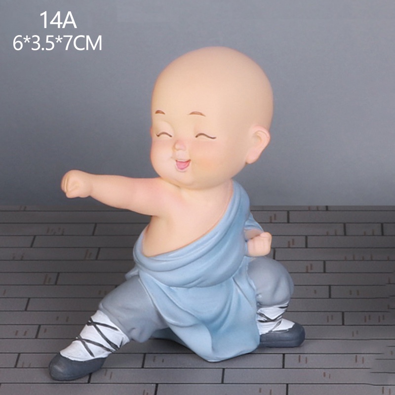 Tượng chú tiểu mini đáng yêu mang lại bình yên trang trí nhà cửa, ô tô 💕FREESHIP 50k💕 - Linh Tinh 10k