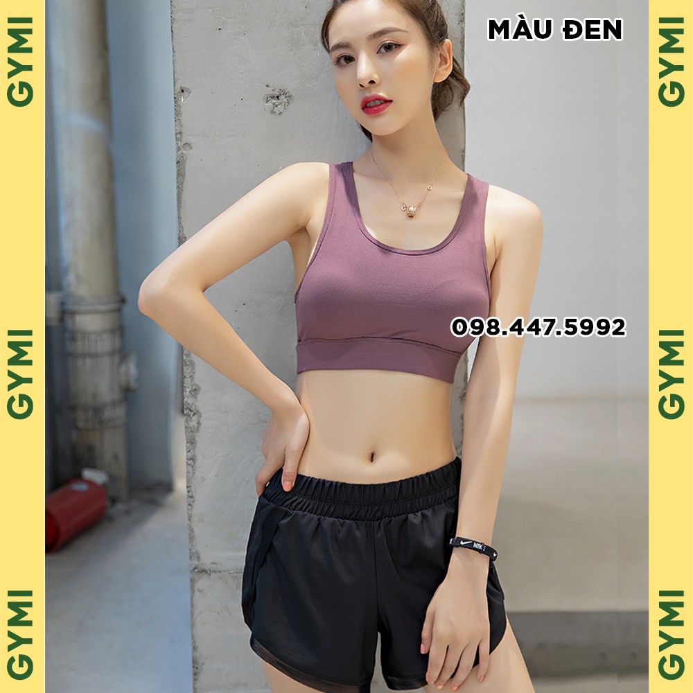 Quần Short Nữ QS02 Tập Gym, Yoga Siêu Hot, Quần 2 lớp chất liệu cao cấp thoải mái hoạt động thể thao