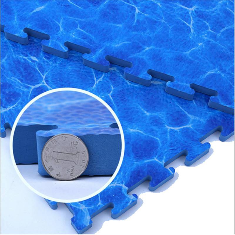 Xốp trải sàn 3d vân sóng biển dầy 2cm 1m*1m cao cấp