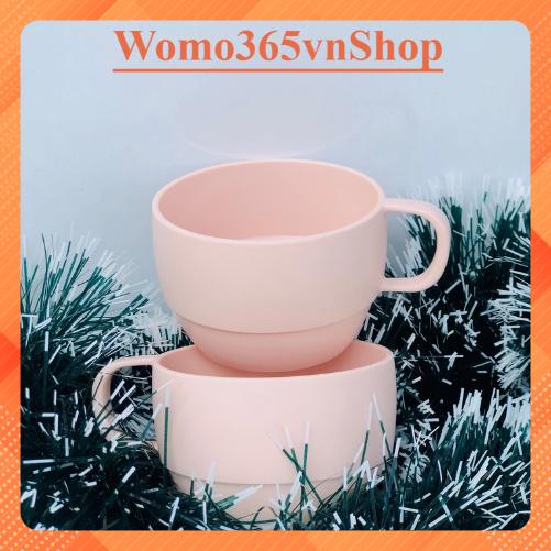 Cốc nước/ca nước nhựa nguyên sinh dung tích 350 ml chịu nhiệt 140 độ C - Giao màu ngẫu nhiên