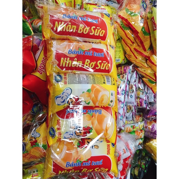 Lốc 10 cái bánh mì tươi Cao Lợi Hưng nhân socola, bơ sữa, mexico | BigBuy360 - bigbuy360.vn