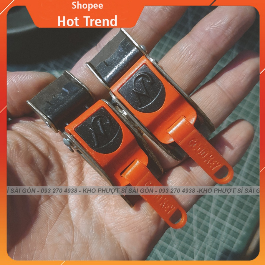 GIÁ KHO - Bộ chốt khóa quai mũ bảo hiểm 3/4 - Fullface - mũ nửa đầu hàng chất lượng tốt - Khóa quai dây mũ bảo hiểm