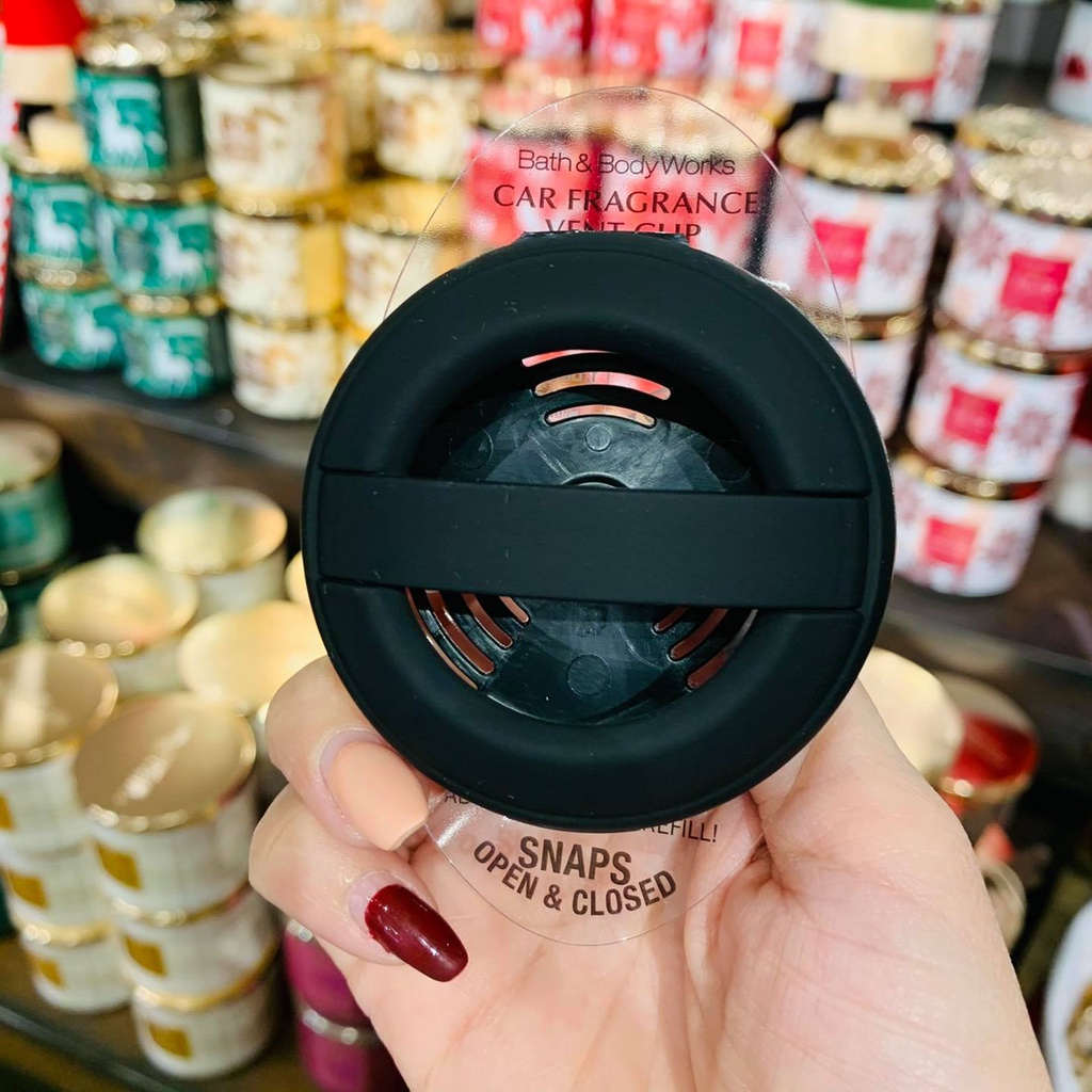 Kẹp khuếch tán đựng tinh dầu thơm xe ô tô Bath & BodyWorks