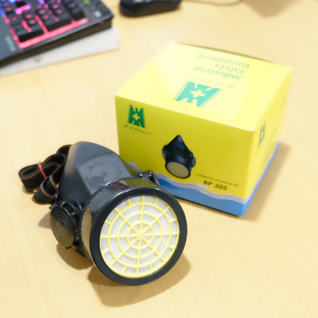 Mặt Nạ Phòng Độc NP-305 Có Pin Lọc Đơn