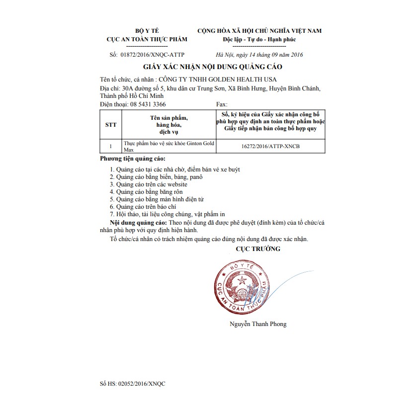 Hoạt Huyết Ginton Gold Golden Health – Giảm đau đầu chóng mặt, rối loạn tiền đình, thiểu năng tuần hoàn não