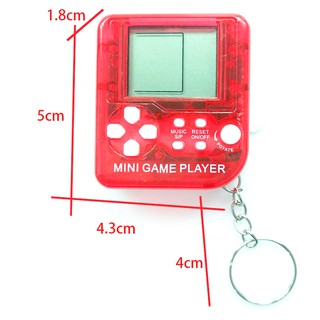 Móc khóa máy đồ chơi game xếp gạch mini coopper choto ct157