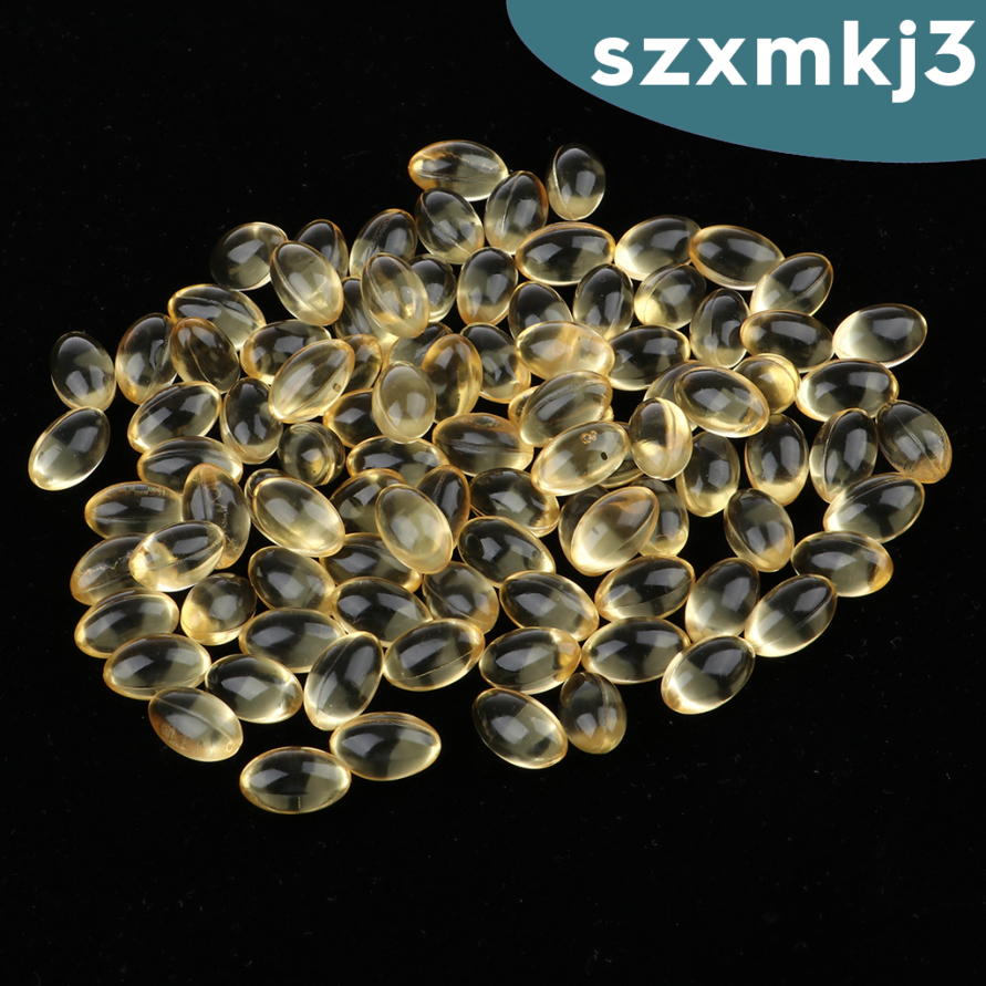 (Hàng Mới Về) Set 100 Viên Nang Mềm Vitamin E Chăm Sóc Da / Tóc / Mặt / Môi Đa Năng | BigBuy360 - bigbuy360.vn