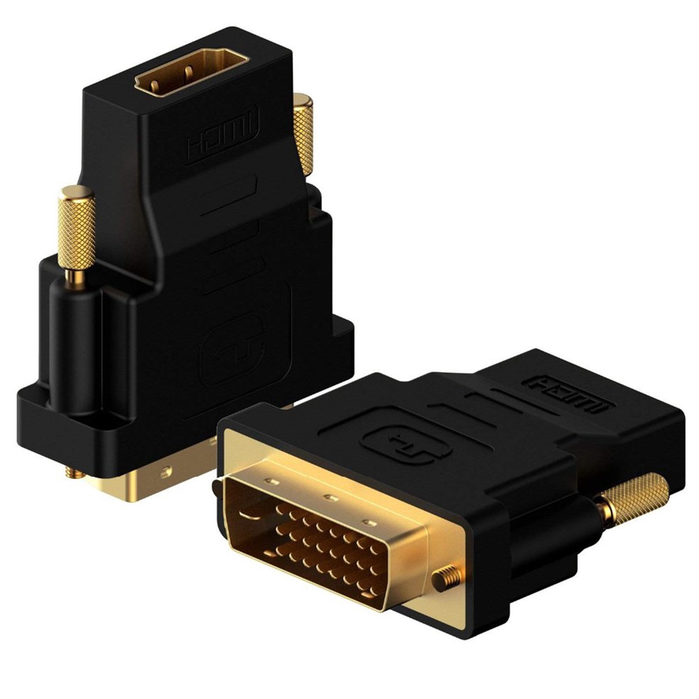 Đầu Chuyển Đổi Dvi 24 + 5 Pin Dvi-D Male Sang Hdmi Female