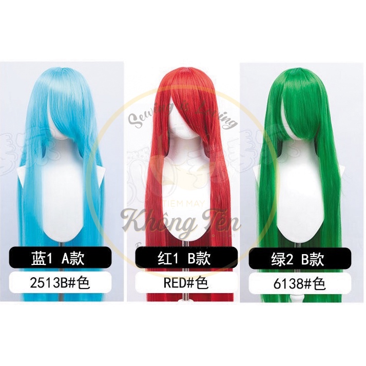 wig cosplay / tóc giả hóa trang 100cm